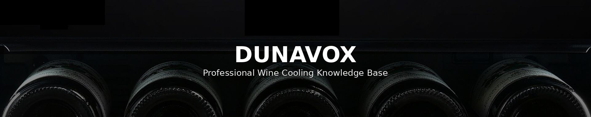 Solutions professionnelles de refroidissement du vin Dunavox — caves à vin encastrées en colonne et totalement intégrées